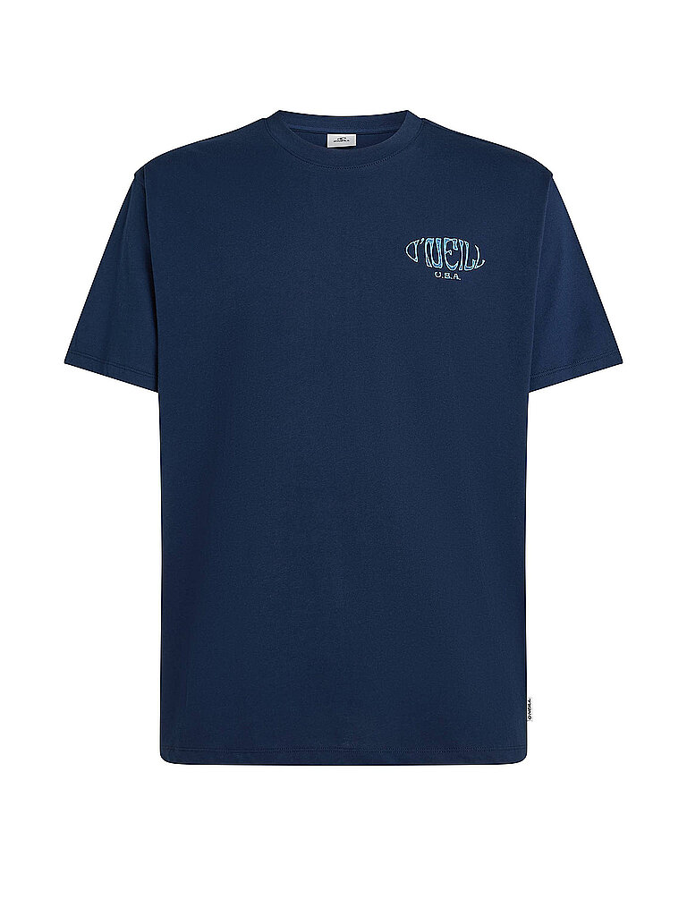Beachshirt Logo Box bleu marine S