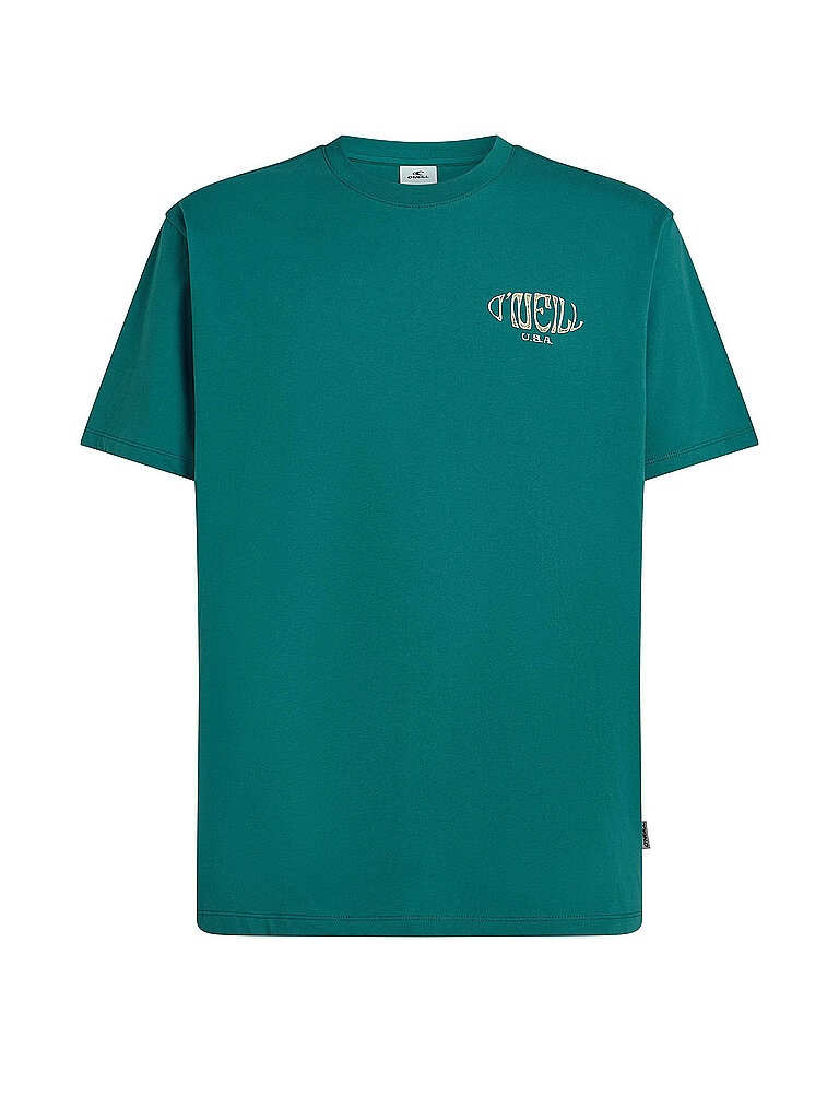 Beachshirt Logo Box vert foncé XXL