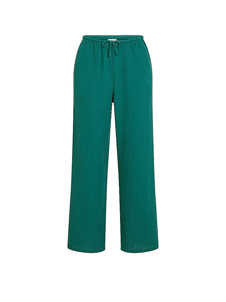 Pantalon structuré Brendas vert foncé M