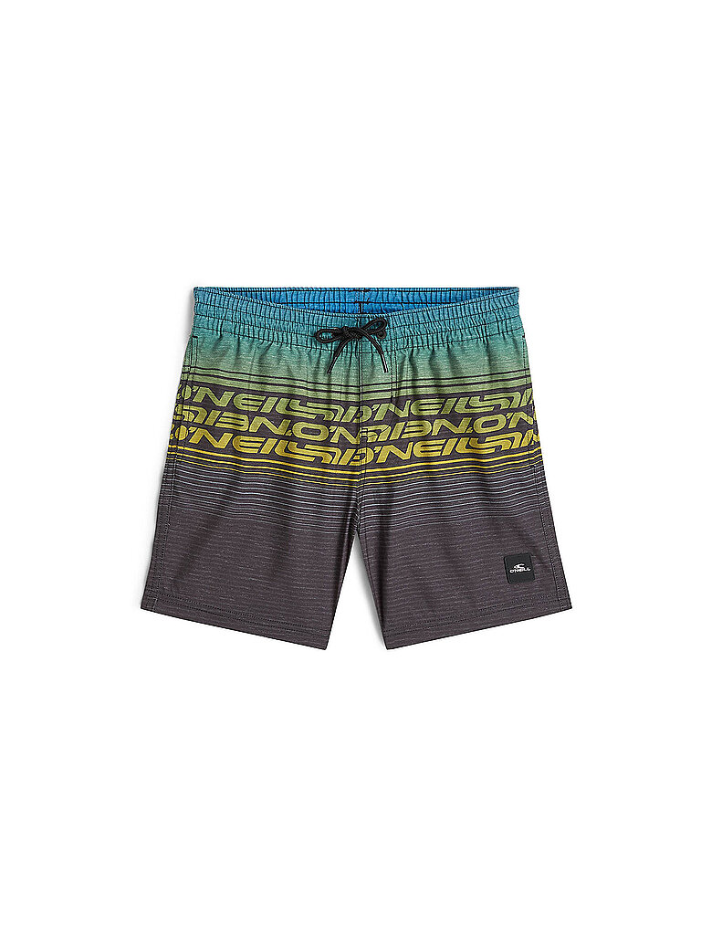 Short de bain rayé pour garçon bleu 176