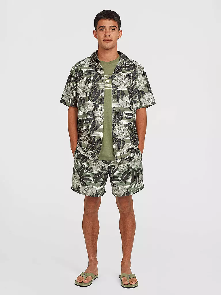 O'NEILL | Badeshort Cali Floral 16 pour homme | Vert