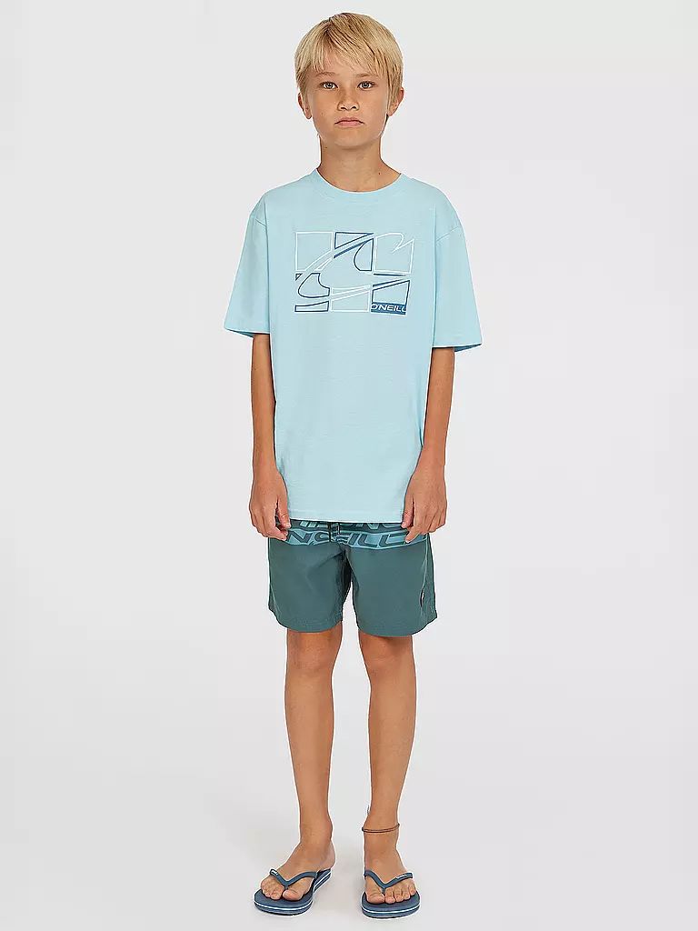 O'NEILL | Badeshort Cali Stripe 14" pour garçon | Bleu foncé