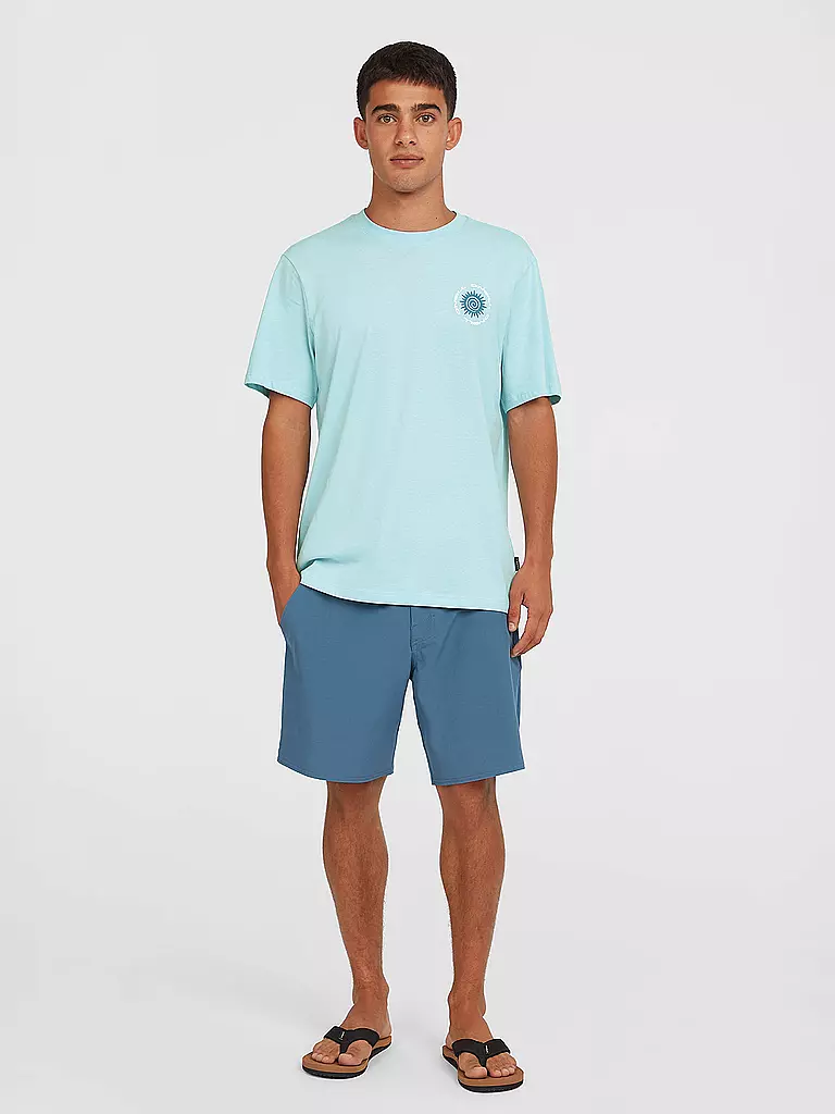 O'NEILL | Beachshirt Homme Imprimé Poitrine | Bleu clair