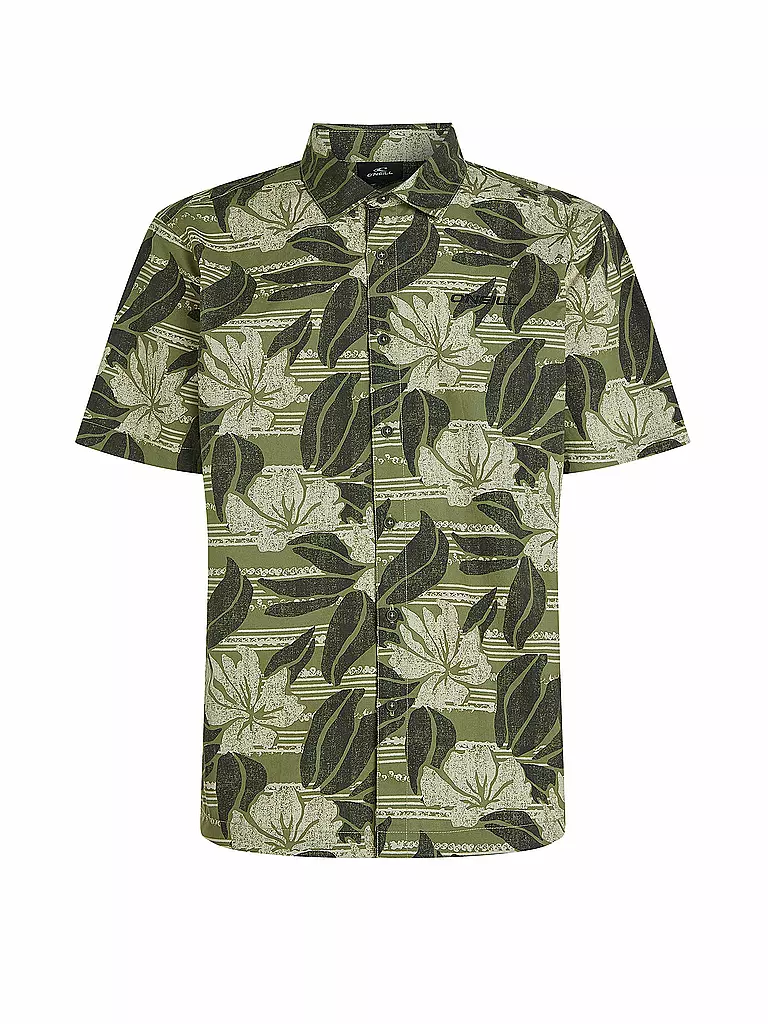 O'NEILL | Chemise de plage imprimée pour hommes | Vert