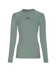 O'NEILL | Damen Lycrashirt Essentials Bidart  | Vert clair