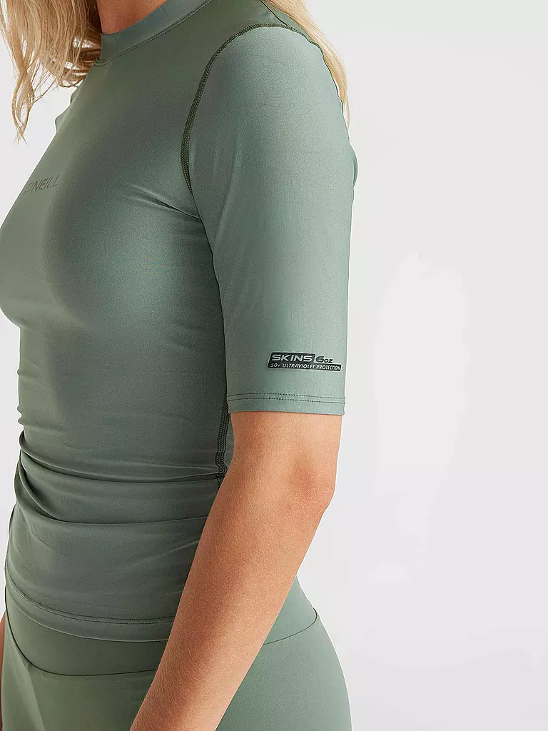 O'NEILL | Damen Lycrashirt Essentials Bidart  | Vert clair