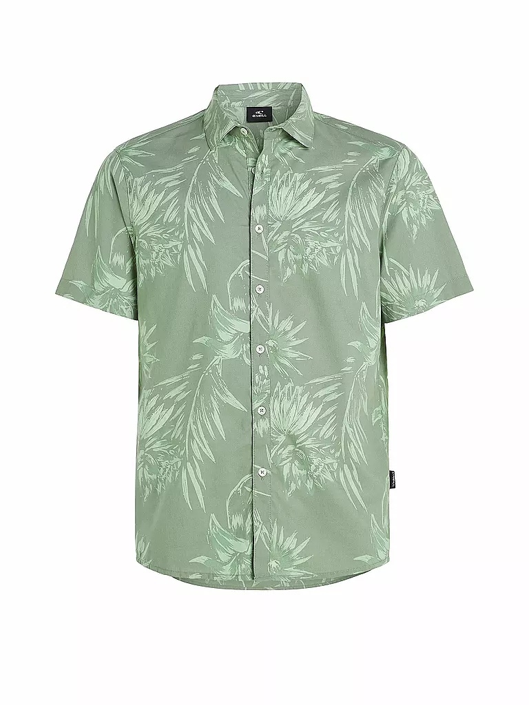 O'NEILL | Herren Beachhemd Mix and Match Floral | Vert clair