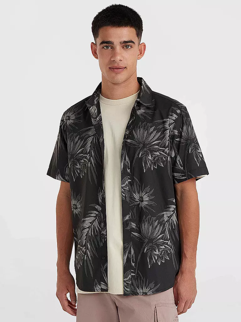 O'NEILL | Herren Beachhemd Mix and Match Floral | Noir