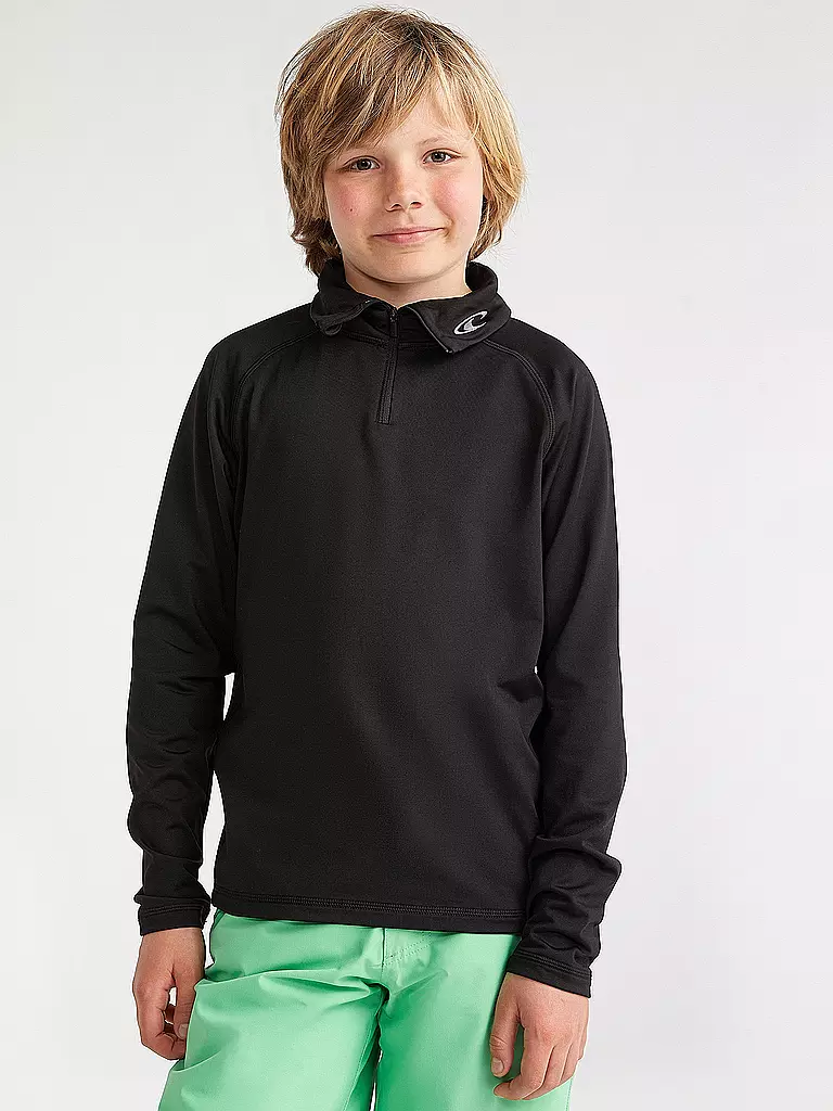 O'NEILL | Kinder Unterzieh Zipshirt Clime Fleece | Noir