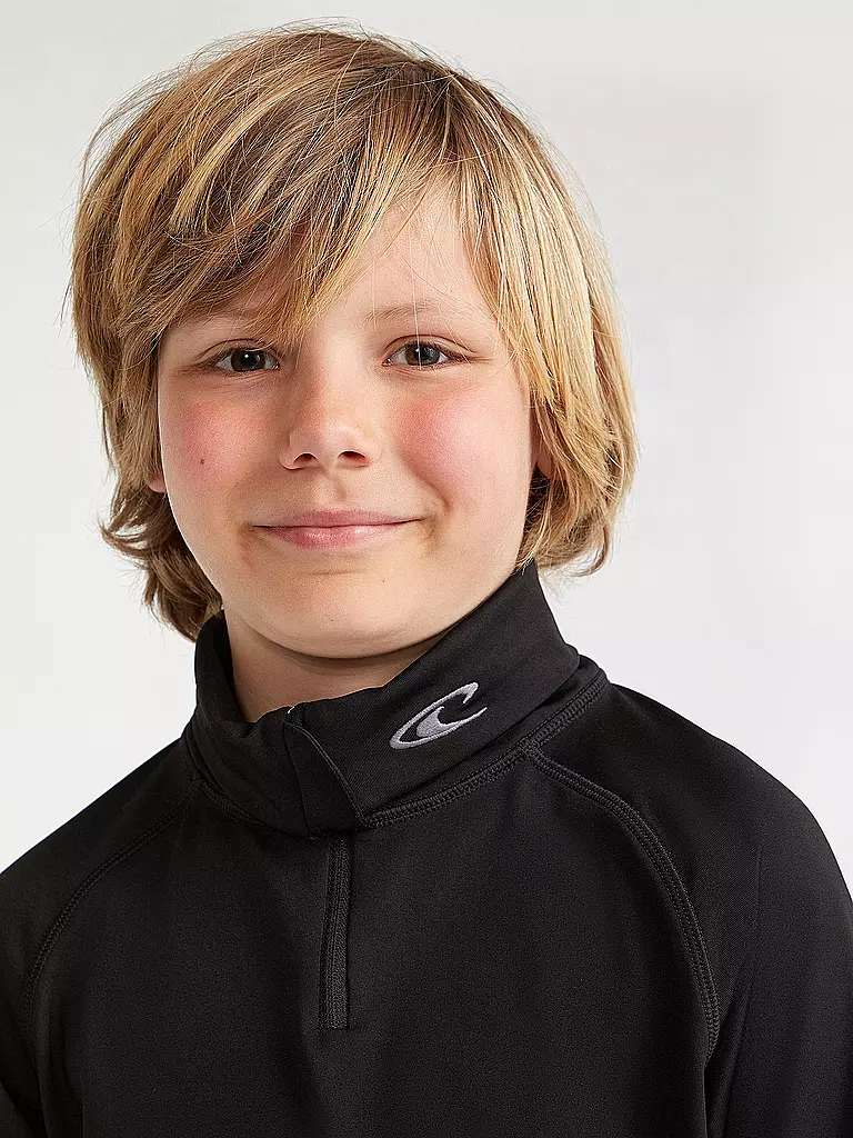 O'NEILL | Kinder Unterzieh Zipshirt Clime Fleece | Noir