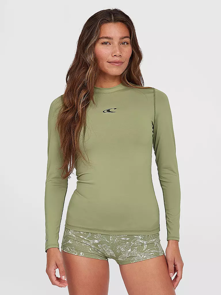 O'NEILL | Lycrashirt Essentials Skin pour femmes | Vert clair