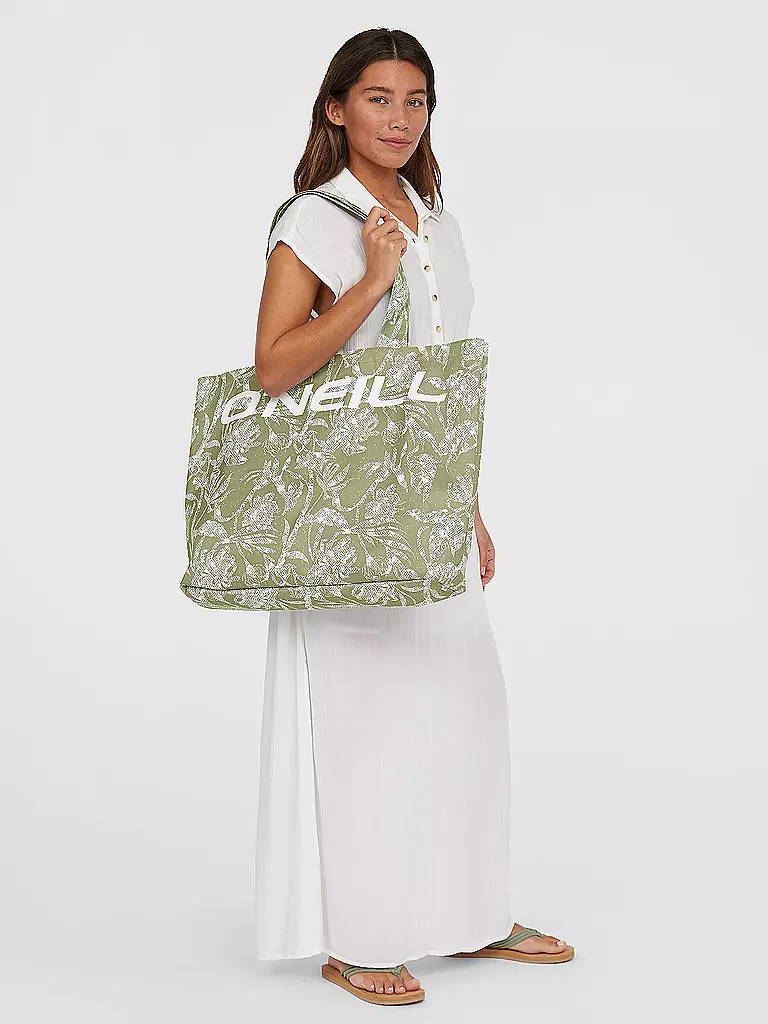 O'NEILL | Sac de plage Coastal Print Tote | Vert clair