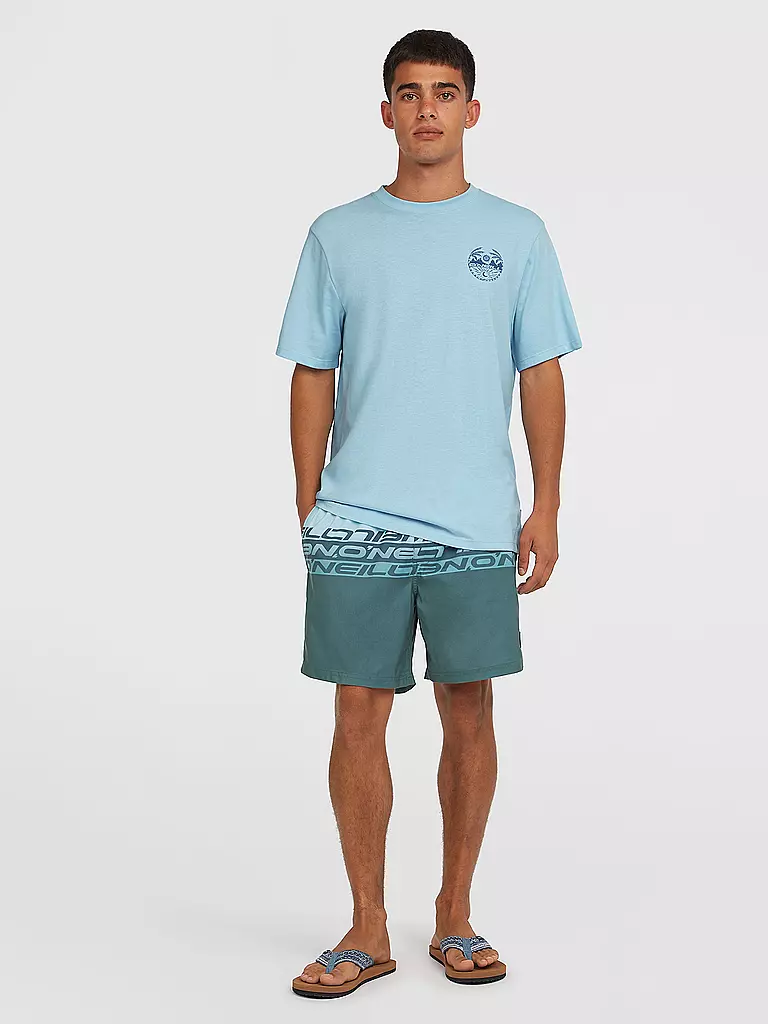 O'NEILL | Short de bain homme Cali Stripe 16 | Bleu clair