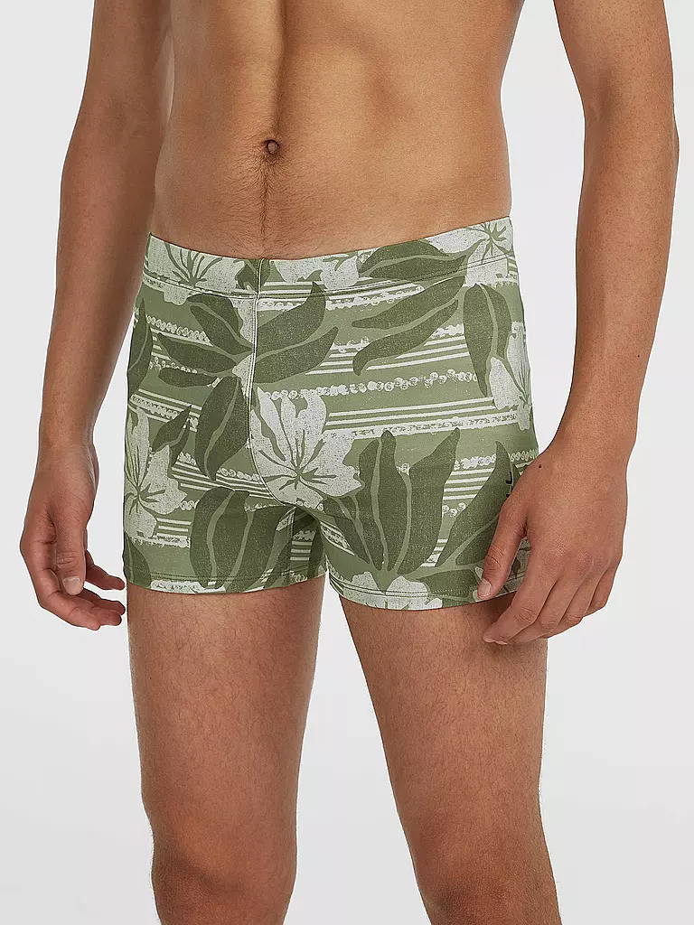 O'NEILL | Slip de bain homme Essentials Floral Racer | Olive