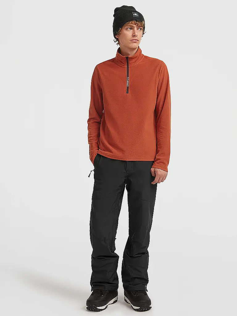 O'NEILL | Sous-pull de snowboard zippé pour homme FWC Cruz | Orange