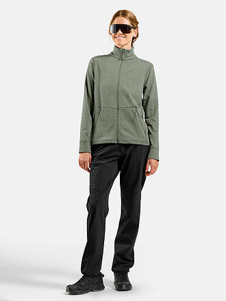 ODLO | Maillot de course zippé en polaire gaufrée pour femmes