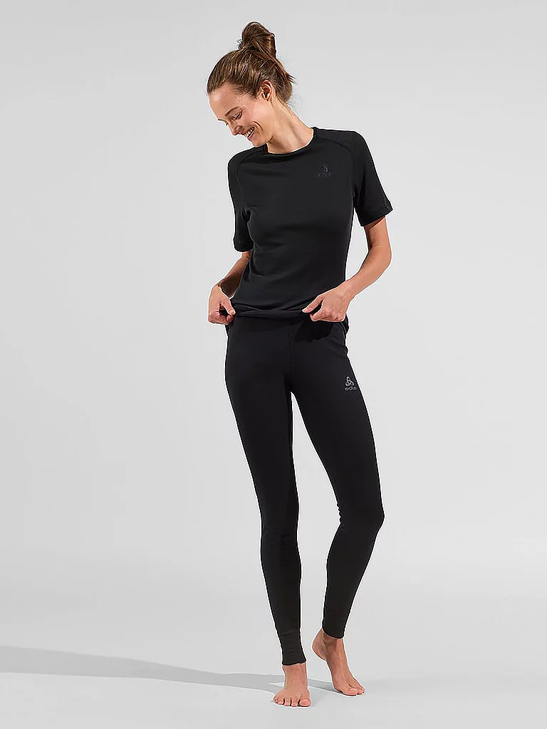 Odlo Collant fonctionnel femme ACTIVE WARM ECO Base Layer noir   L 6