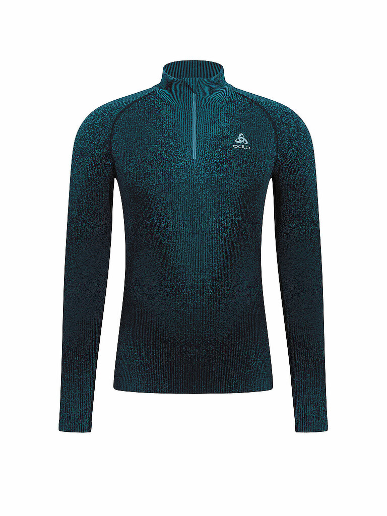 Sous-pull zippé Blackcomb bleu S