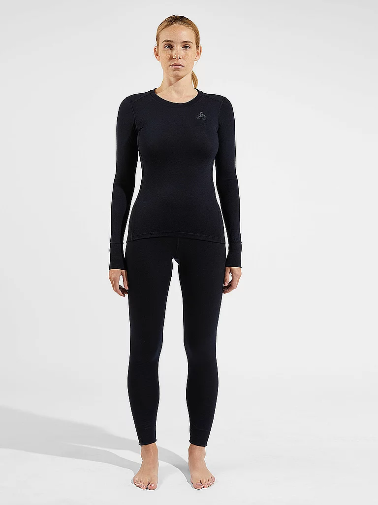 Odlo Tight de sous-vêtement femme Natural Merino 200 noir   M 4