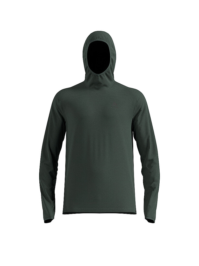 Maillot de course thermique Essentials vert foncé XL