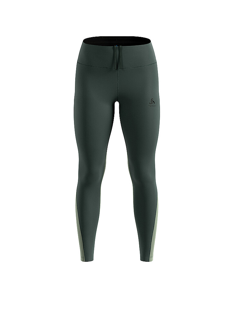 Collant de course thermique Essentials vert foncé L