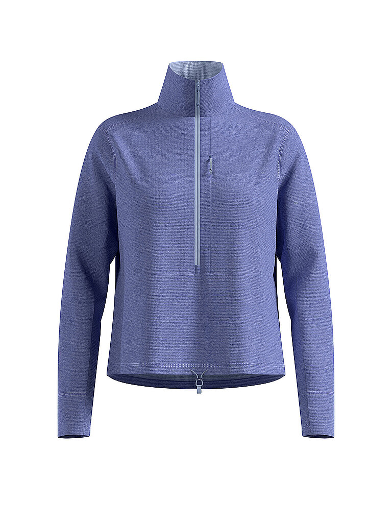 Pull de ski de fond Grid Fleece lilas M