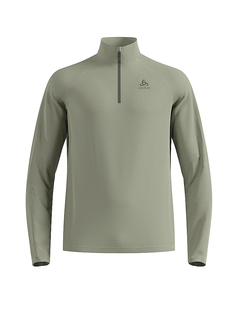 Sous-pull zippé Besso gris M