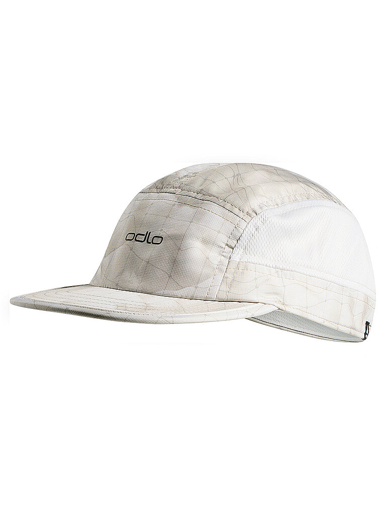 Casquette de running Performance Light Print crème
