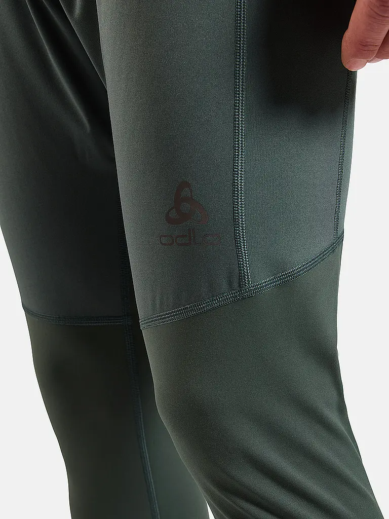 ODLO | Collant de course pour homme Zeroweight Warm Reflective 2.0 |