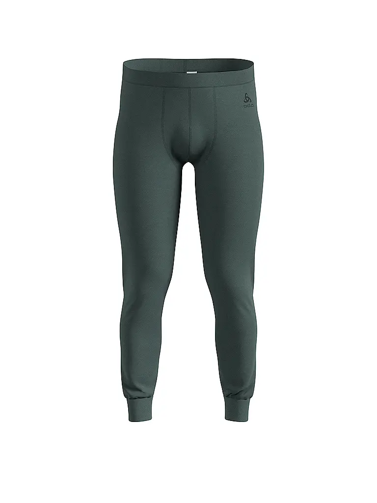 ODLO | Collant de sous-vêtement homme Natural Merino 200 | Vert foncé