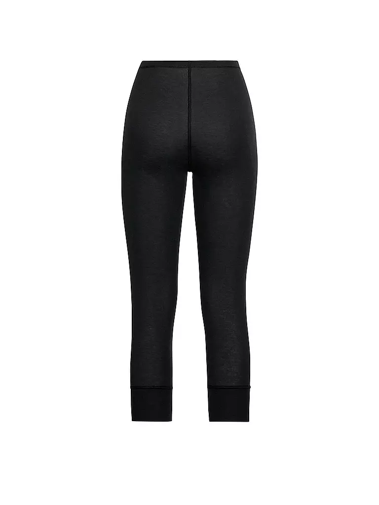ODLO | Collant de sport 3/4 ACTIVE WARM ECO Base Layer pour femme | Noir