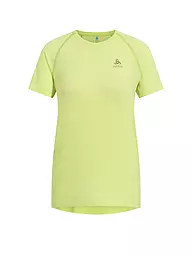 ODLO | T-shirt de running sans coutures Essentials pour femme | Jaune