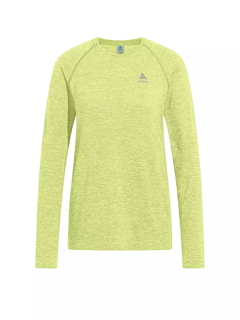 ODLO | Damen Laufshirt Essentials Seamless | Jaune