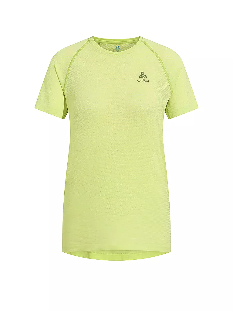 ODLO | Damen Laufshirt Essentials Seamless | Jaune
