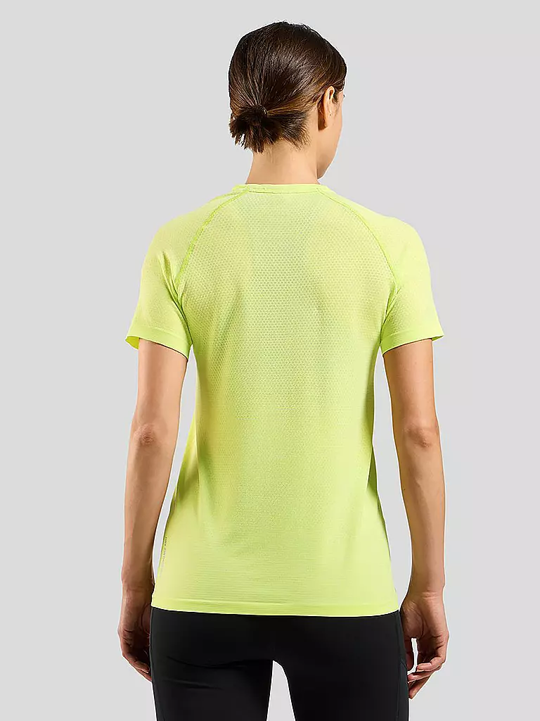 ODLO | Damen Laufshirt Essentials Seamless | Jaune