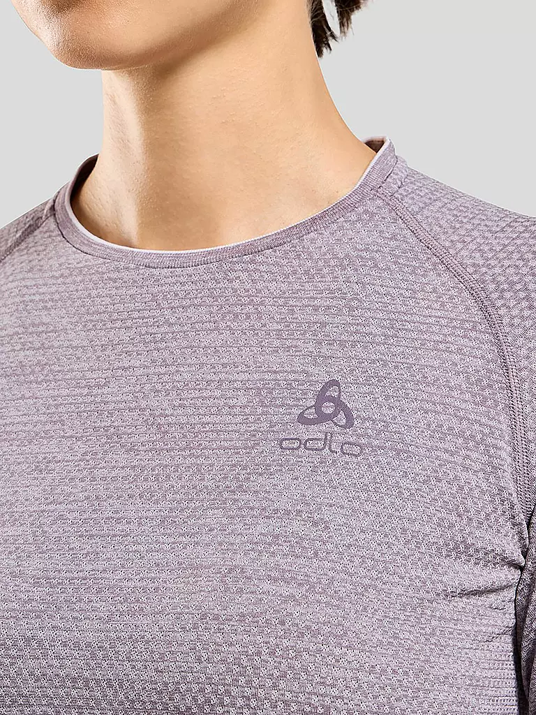 ODLO | Damen Laufshirt Essentials Seamless | Lilas