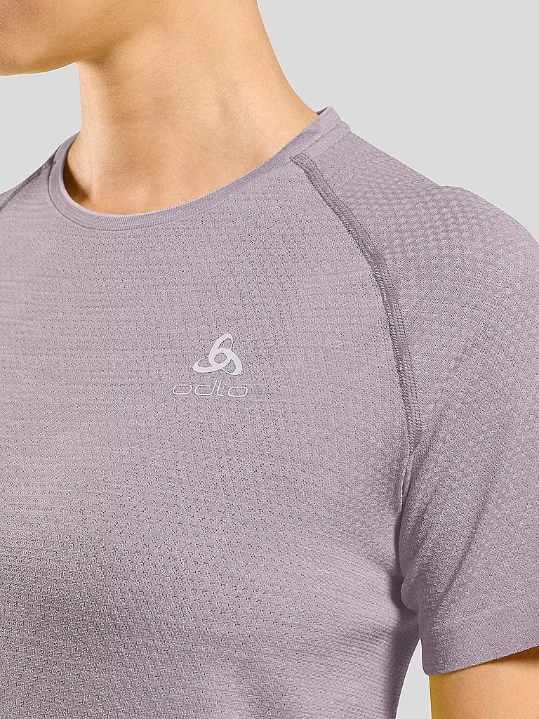 ODLO | Damen Laufshirt Essentials Seamless | Lilas