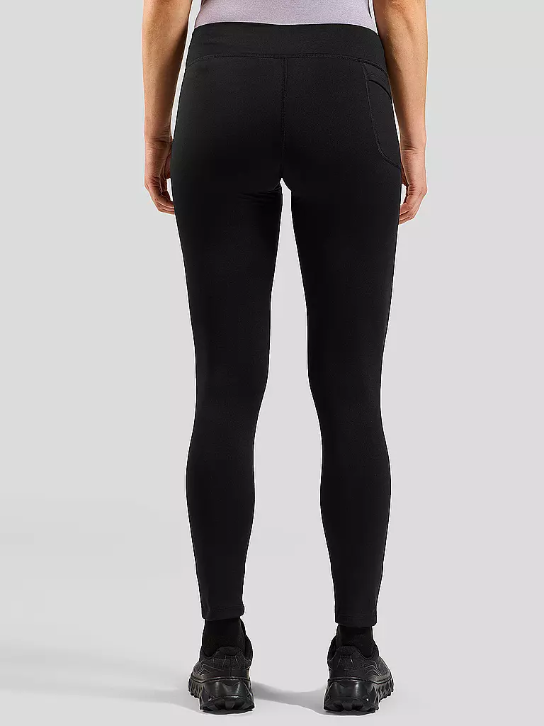 ODLO | Damen Lauftight Essentials Warm | Noir