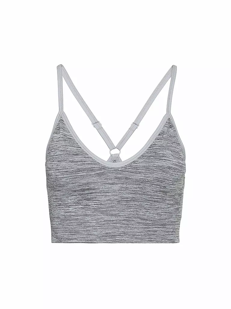 ODLO | Damen Sport-BH Padded Seamless Soft 2.0 Low Support | Gris