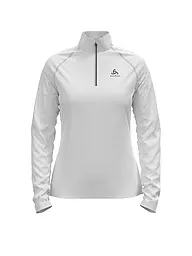 ODLO | Damen Unterzieh Zipshirt Besso Mid Layer | Blanc