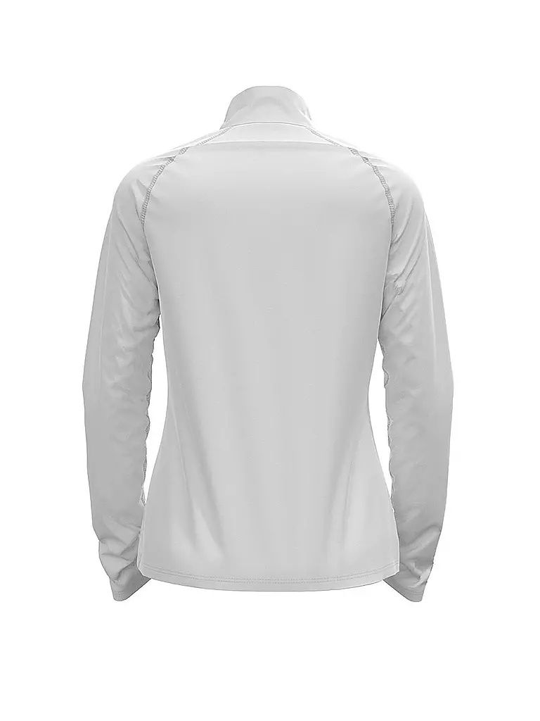 ODLO | Damen Unterzieh Zipshirt Besso Mid Layer | Blanc
