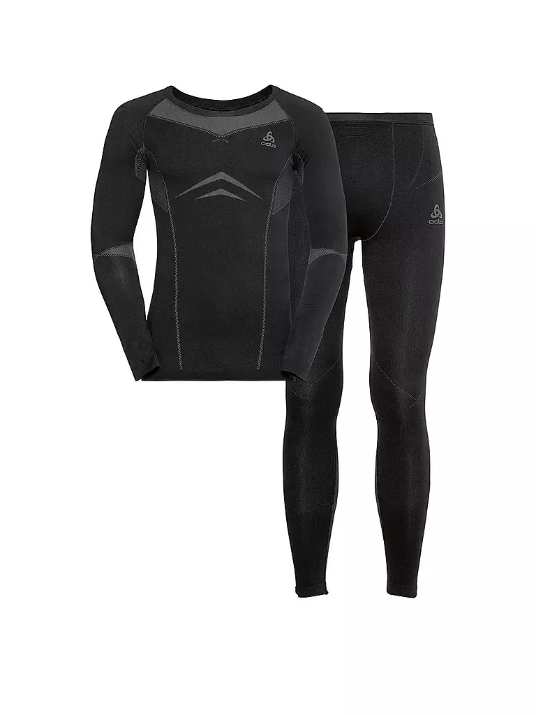 ODLO | Ensemble de sous-vêtements pour homme Fundamentals Performance Warm | Noir