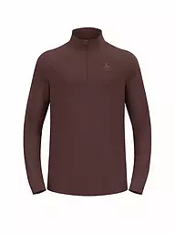 ODLO | Herren Laufshirt Essentials Ceramiwarm | Rouge foncé