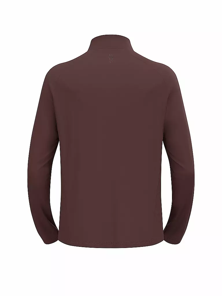 ODLO | Herren Laufshirt Essentials Ceramiwarm | Rouge foncé