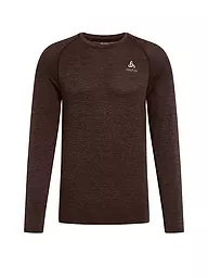 ODLO | T-shirt de running sans coutures Essentials pour homme | Rouge foncé