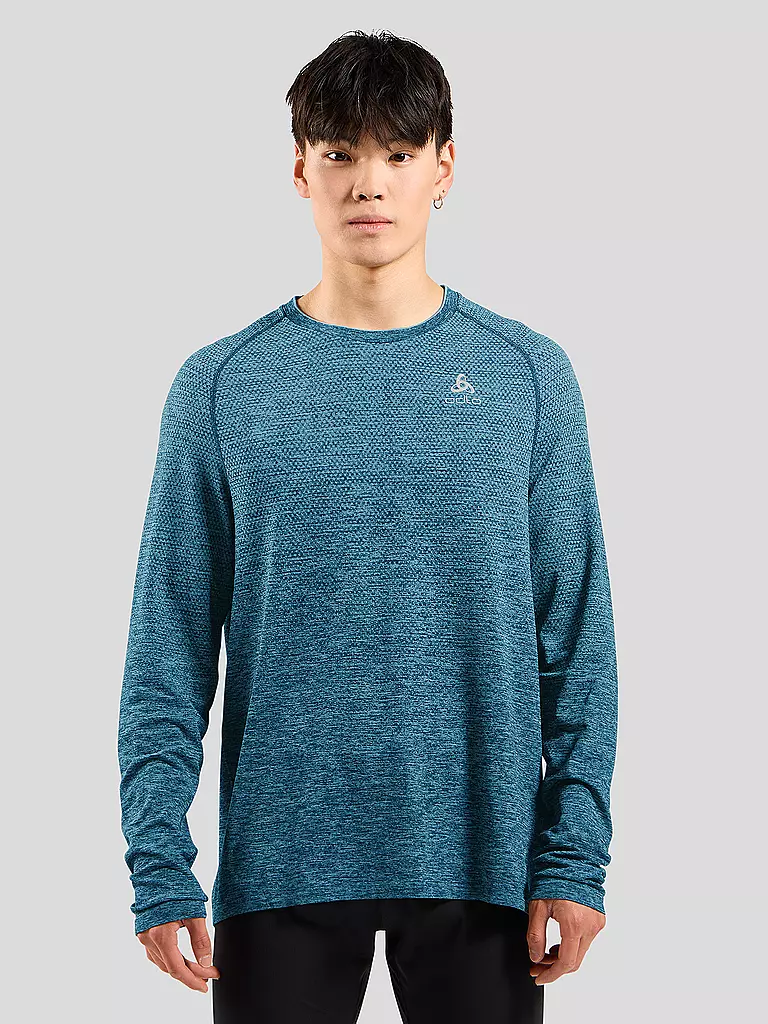 ODLO | Herren Laufshirt Essentials Seamless | Bleu