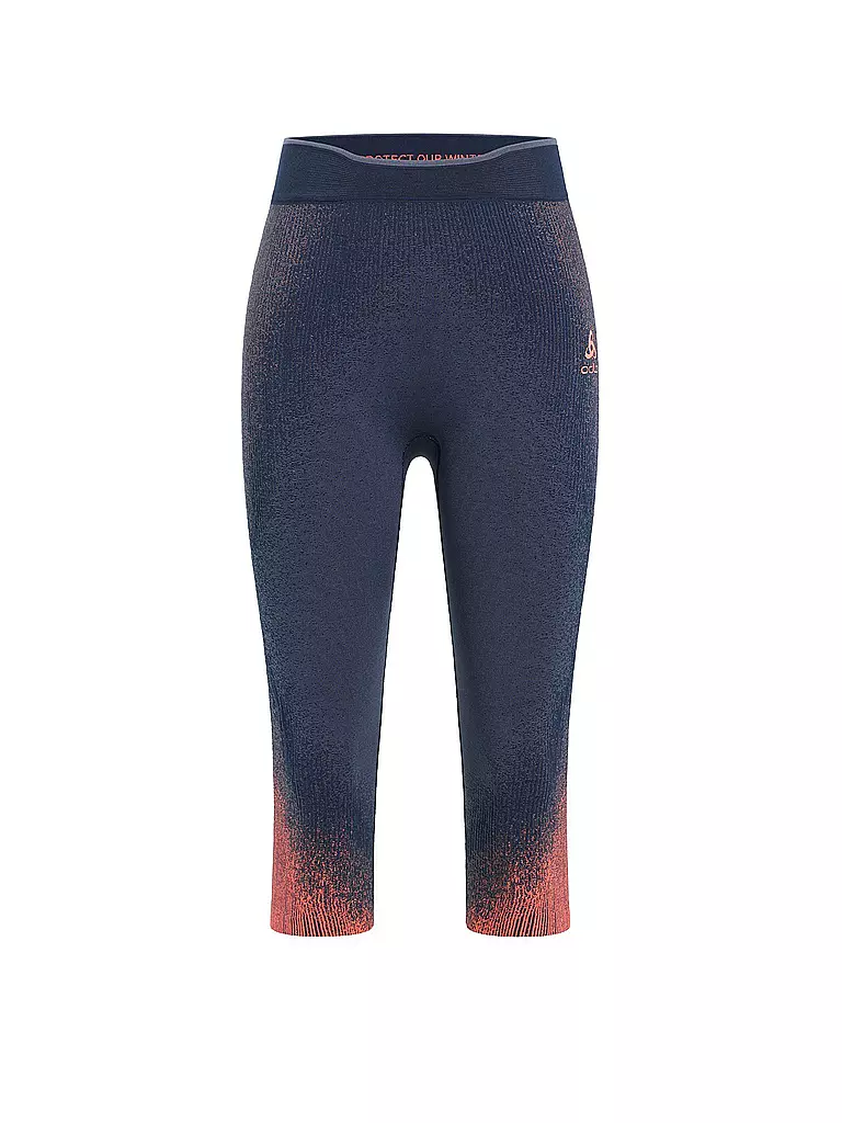 ODLO | Herren Unterziehhose Blackcomb Eco 3/4 | Bleu foncé