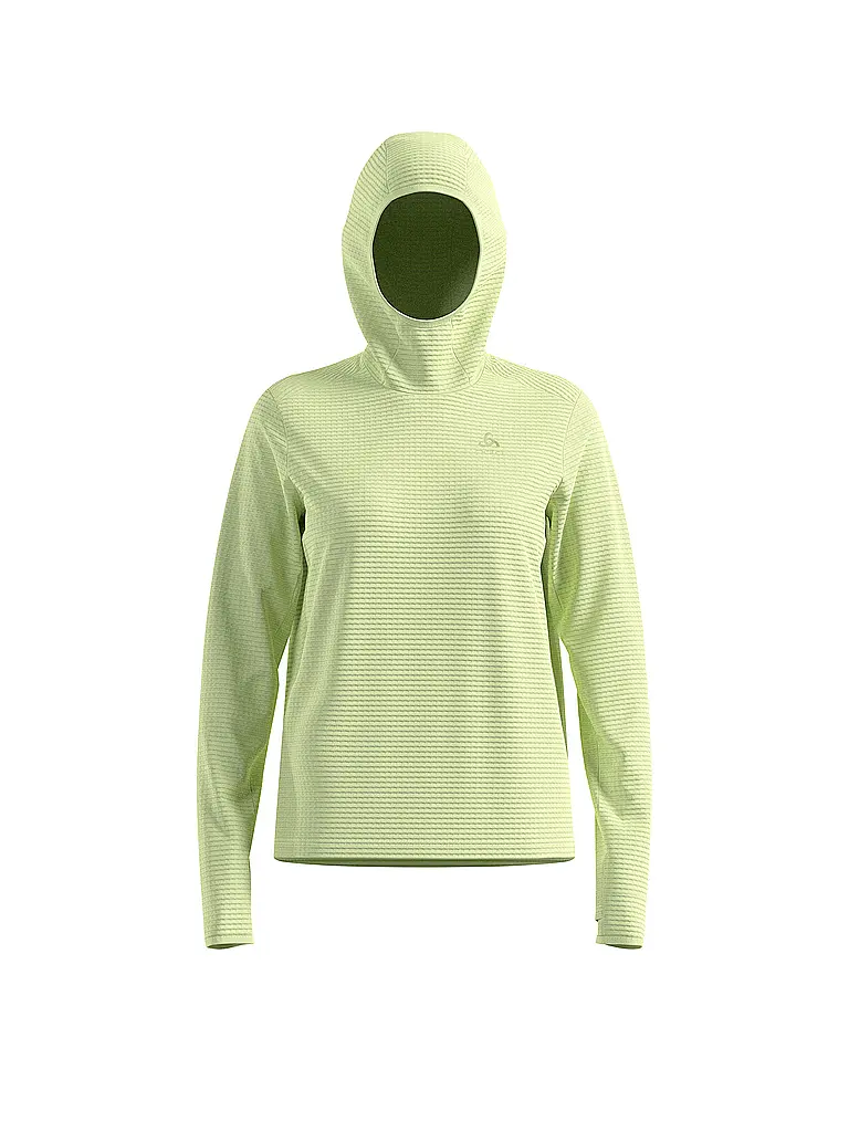ODLO | Hoodie de course thermique Essential pour femme | Jaune