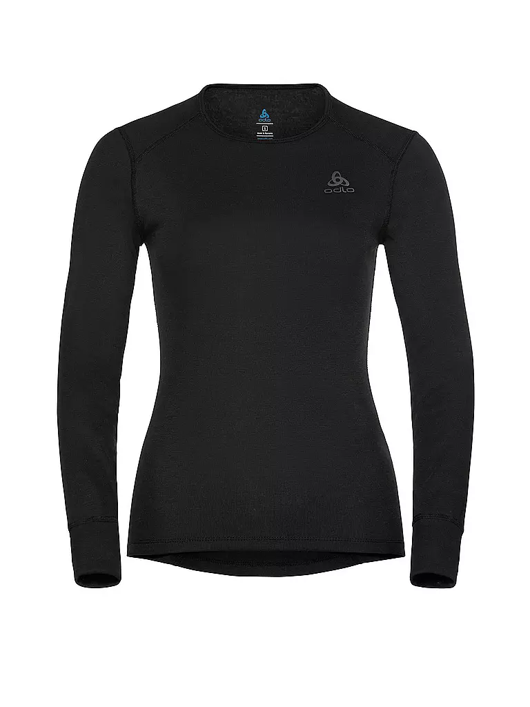 ODLO | Maillot de corps fonctionnel femme ACTIVE WARM ECO | Noir