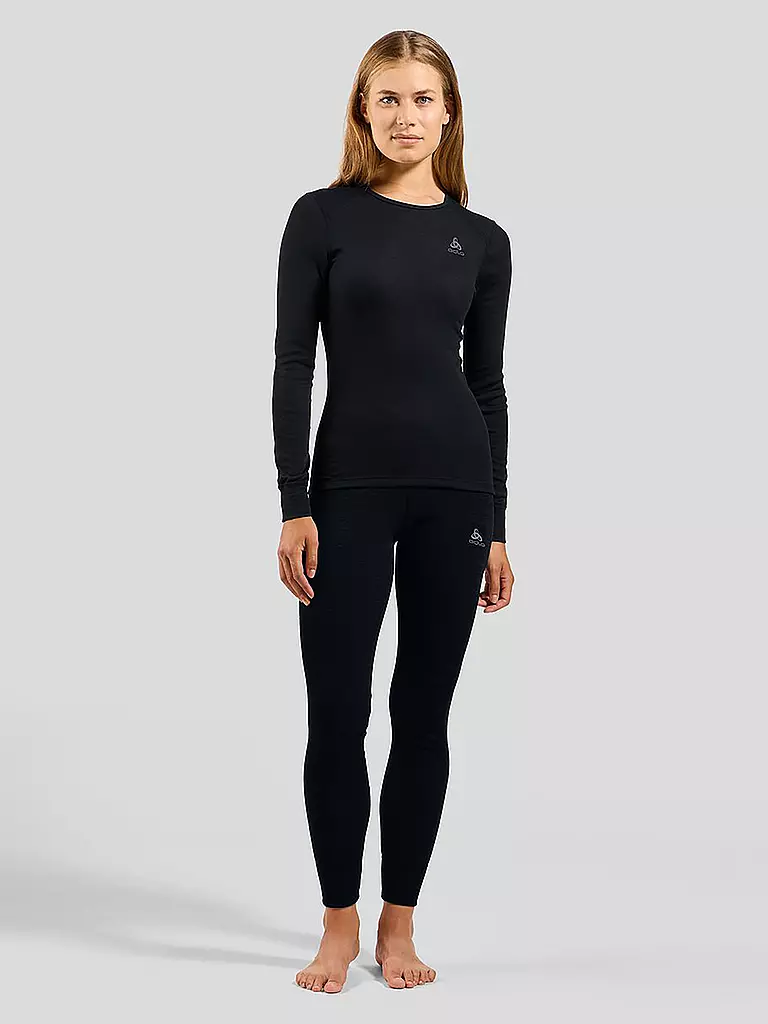 ODLO | Maillot de corps fonctionnel femme ACTIVE WARM ECO | Noir